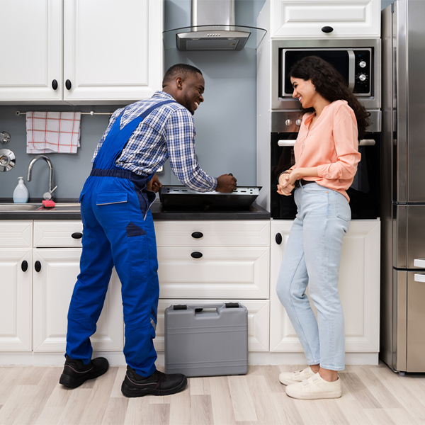 how long does it typically take to complete cooktop repair services in San Augustine TX